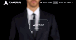 Desktop Screenshot of exactus.com.br
